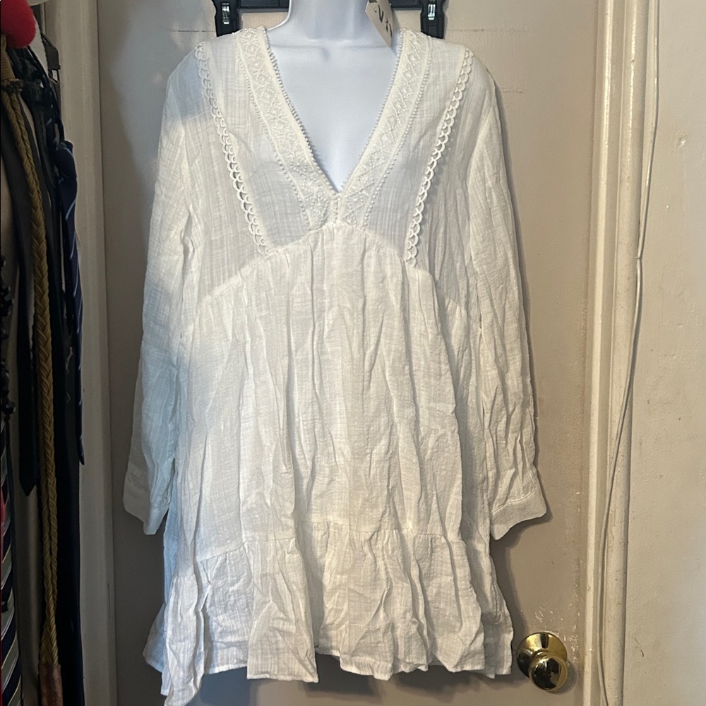 ZARA dress size L dress 100% cotton